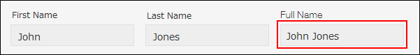 Example of concatenating strings