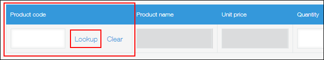 Screenshot: The "Lookup" button on the "Lookup" field is highlighted